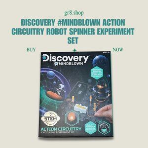 Discovery Ages 8+ #Mindblown Action Circuitry Robot Experiment Set STEM Science